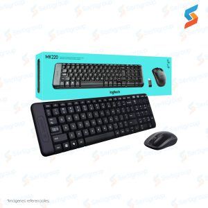 Kit Teclado + Mouse inalámbrico Logitech MK220